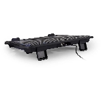 Подставка для ноутбука Buro 15'335x265x22мм 74.35дБ 1xUSB 2x 140ммFAN 480г металлическая сетка/пластик черный, фото16