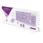Комплект клавиатура+мышь Smartbuy (SBC-250288AG-WV) ONE 250288AG бело-сиреневый, фото3