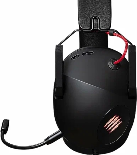 Гарнитура проводная игровая Mad Catz P.I.L.O.T. 5 черные (7.1, USB, RGB подсветка, 50 мм)