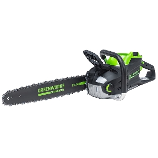 Цепная пила аккумуляторная GreenWorks GD82CS51, 82V, 51 см, бесщеточная, с 1хАКБ 5 А·ч. и ЗУ (2008307UB)