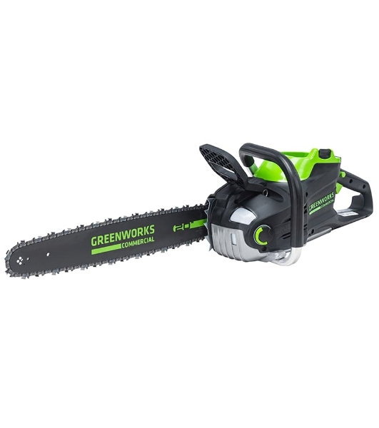 Цепная пила аккумуляторная GreenWorks GD82CS51, 82V, 51 см, бесщеточная, с 1хАКБ 5 А·ч. и ЗУ (2008307UB)