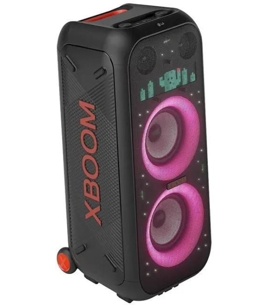 Минисистема LG XBOOM XL9T черный/красный 1000Вт USB BT