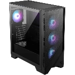 Компьютерный корпус MSI MAG Forge 321R Airflow черный без БП ATX 4x120мм 2xUSB 3.0 1xUSB3.1 audio bott PSU, фото5