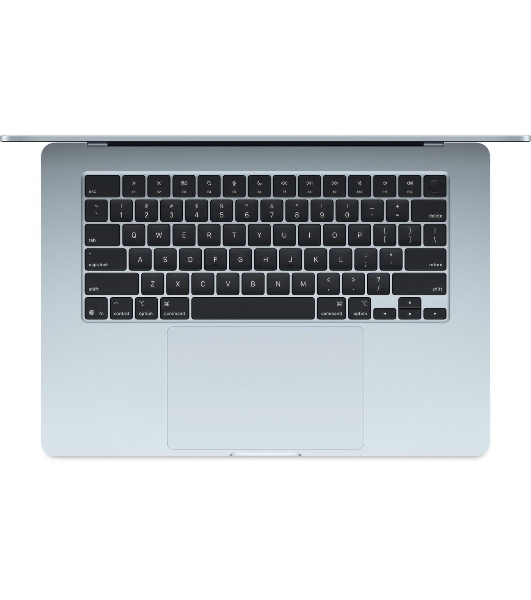Ноутбук Apple MacBook Air A3241 голубой MC7A4HN/A M4 10 core 16Gb SSD256Gb/10 core GPU 15.3' Liquid Retina (2880x1864) macOS WiFi BT Cam