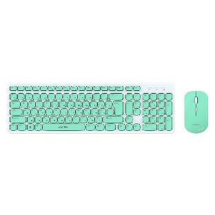 Комплект клавиатура+мышь Smartbuy (SBC-250288AG-WG) ONE 250288AG бело-зеленый