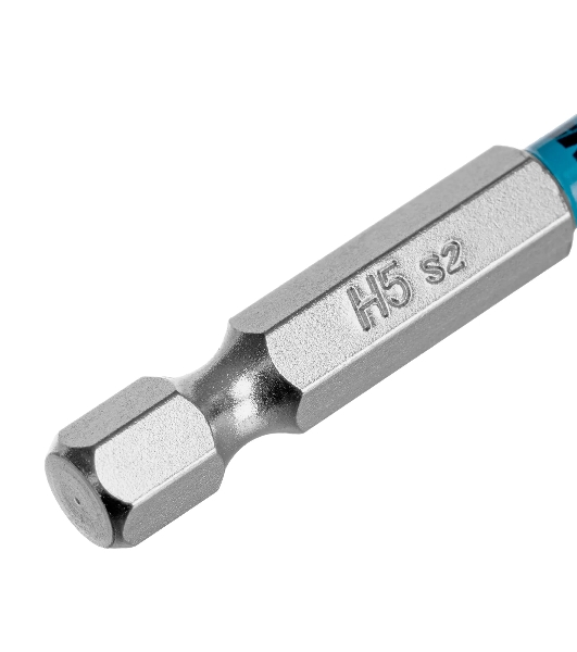 Бита Gross HEX 5х50 мм, сталь S2, шестигр., 10 шт.