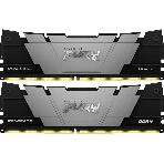 Оперативная память Kingston Fury Renegade, DDR4, 16GB (2x8GB), 4266MHz, CL19, DIMM, с радиатором, черный, фото 1