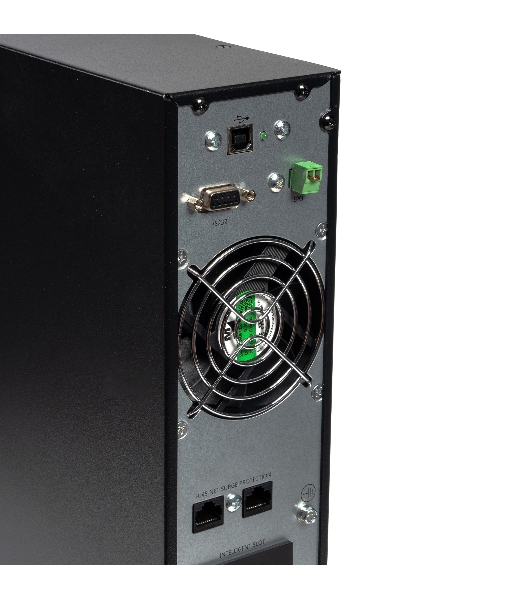 Источник бесперебойного питания Бастион 8762 SKAT-UPS 1000-RACK-ON P3 - 1000 Вт, On-Line, синус, внешн. АКБ 24В, 2хSchuko