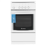 Плита газовая De Luxe 5040.44Г (КР) ЧР белый, конфорок 4 шт, духовка 46 л, 50 см x 85 см x 50 см, фото 1