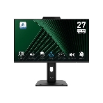 Монитор 27' MSI PRO MP272PMG IPS 1920x1080, 120 Гц, 4 мс, 16:9, 300 кд/м², 1xVGA, 1xHDMI, 1xDP, 1x3.5 мм, 2xUSB-A 2.0, 2x2 Вт, веб-камера, микрофон, черный, фото 1