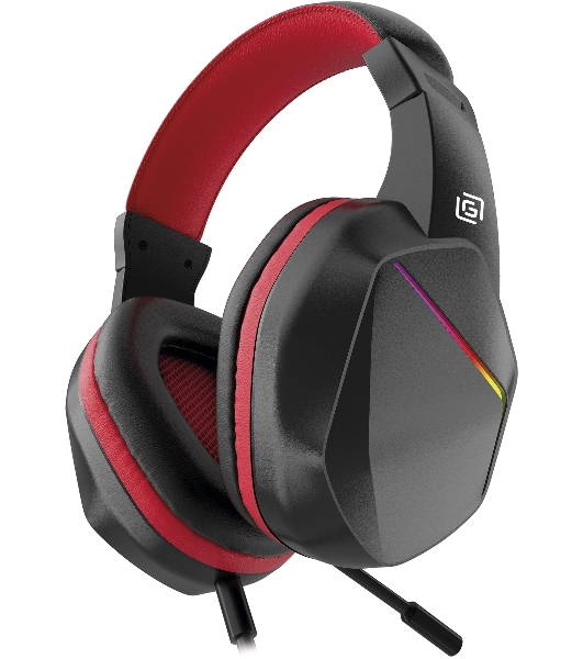 Гарнитура Oklick HS-L335G чёрный, проводная, USB-C/3.5 мм