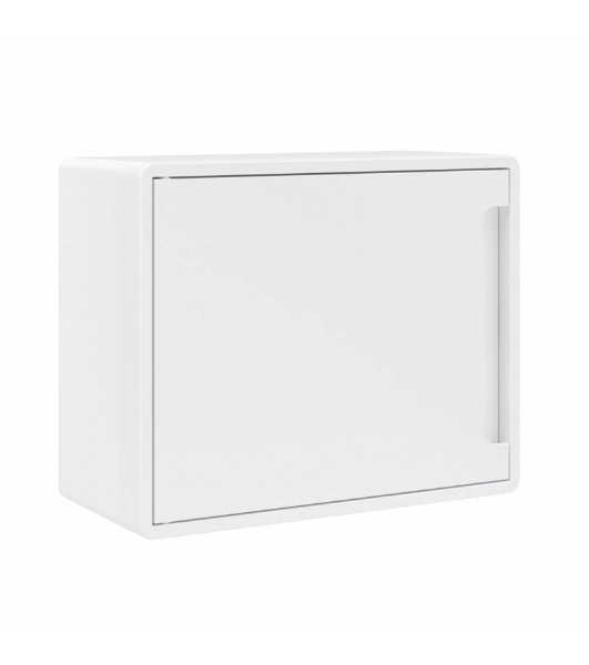 Щиток настенный FRAME DKC F08W1WW 8мод. с бел. дверцей с 2 шинами PEN на 6 и 8 отверст. белый