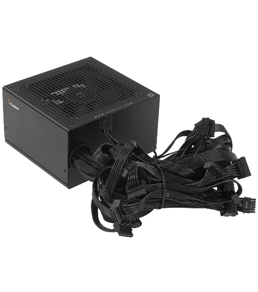 Блок питания 750W Ocypus Delta P750 (ATX, 80 PLUS Bronze, APFC, 20+4 pin, 120мм fan, PCI-E 6+2Px3, 8xSATA) (Delta-P750-B1FDBK024X-EU)