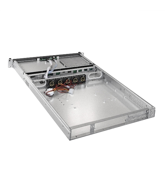 Серверный корпус ExeGate Pro 1U660-HS04 (RM 19', высота 1U, глубина 660, БП 300DS, 4xHotSwap, USB)