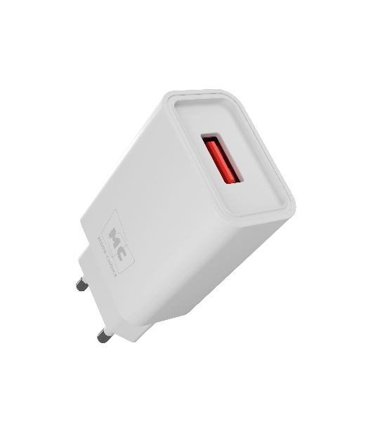 Сетевое зарядное устройство MORE CHOICE (4620202555717) NC07m СЗУ 1USB 2.0A для micro, белый