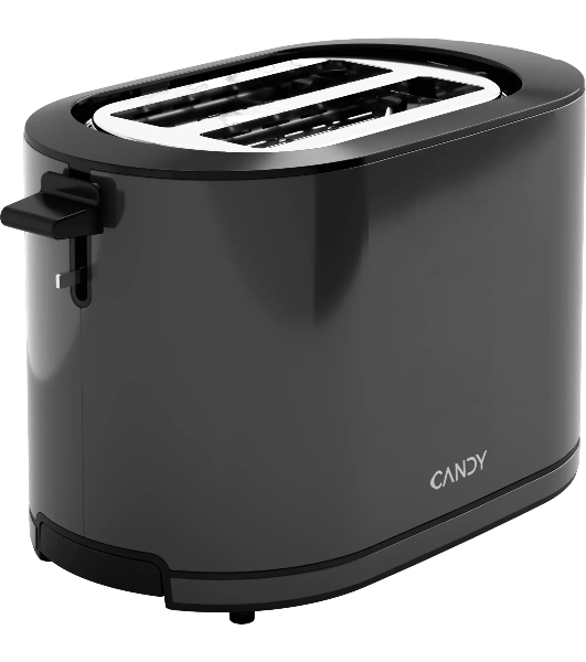 Тостер Candy CT-254 черный, 950 Вт, 2 слота
