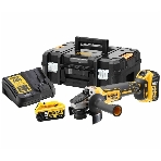 Угловая шлифовальная машина аккумуляторная бесщеточная DeWalt 20 В, 2 АКБ и ЗУ, 125 мм. DCG405P2, фото4