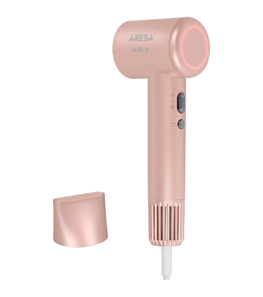 Фен ARESA AR-3234 розовый, 1600 Вт, ионизация