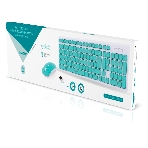 Комплект клавиатура+мышь Smartbuy (SBC-250288AG-WG) ONE 250288AG бело-зеленый, фото3