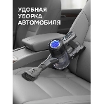 Пылесос вертикальный Zigmund & Shtain ZVC-1510 серый, питание от аккумулятора, 450 Вт, уборка суxая/влажная, пылесборник 0.5 л, фото11