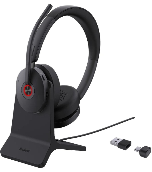 Гарнитура Yealink BH74 UC чёрный, беспроводная, Bluetooth, до 64 ч