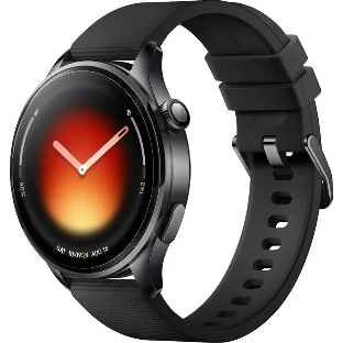 Умные часы Xiaomi Xiaomi Watch 5, 1.54' AMOLED, 5G, USB Type-C, защищённый корпус, черный