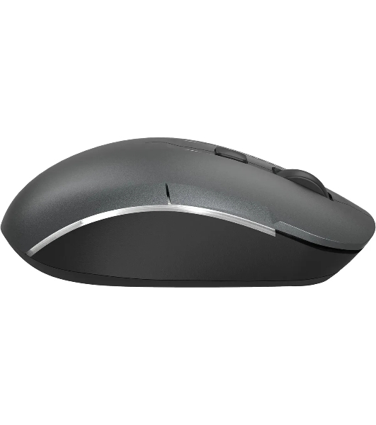 Мышь беспроводная A4Tech Fstyler FB26CS Air2 серый/черный, 2000 dpi, радиоканал, Bluetooth, USB, кнопки - 4