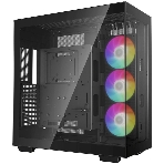 Компьютерный корпус Deepcool CH780 черный (ATX, без БП, ARGb, 4xUSB3.2 Type-A + USB3.2 Type-C) (R-CH780-BKADE41-G-1) MidiTower, фото 1