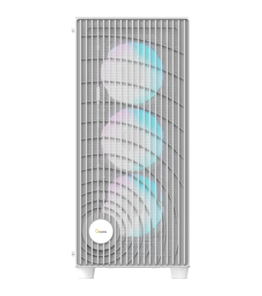Компьютерный корпус Ocypus Gaммa C70 WH ARGB ATX/win/белый/4 ARGB fans/no PSU/Tempered Glass