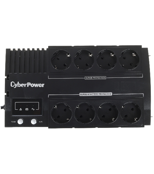Источник бесперебойного питания CyberPower BS450E/450 ВА/270 Вт/8 х CEE 7 (евророзетка)