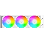 Система жидкостного охлаждения ID-Cooling FX360 Inf ARGb белый 120мм алюминий+медь 2000rpm 27.2db 4-pin 350W, фото3