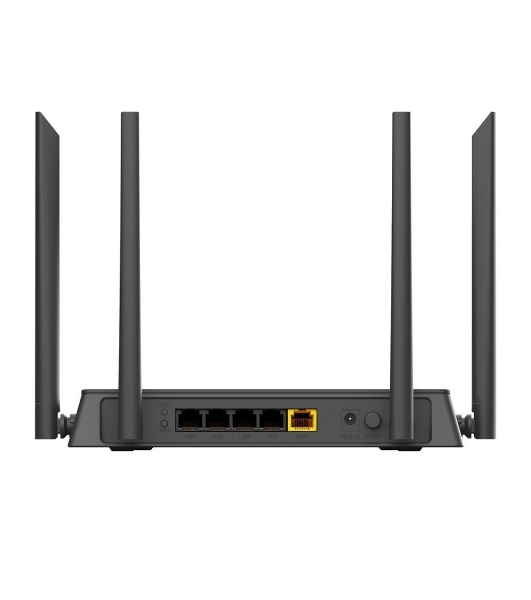 Маршрутизатор беспроводной D-Link DIR-841/RU/A1B, Wireless AC1200 Dual-Band Router with 1 10/100/1000Base-T WAN port and 410/100Base-TX LAN ports.802.11b/g/n compatible, 802.11AC up to 866Mbps,1 10/100/1000Base-T WAN port, 4