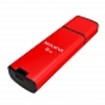 Флешка USB Maxvi MP2 red (FD8GbUSB20C10MP2), 8Gb, USB 2.0, R/W 15/5, красный/черный, фото 1