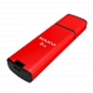 Флешка USB Maxvi MP2 red (FD8GbUSB20C10MP2), 8Gb, USB 2.0, R/W 15/5, красный/черный