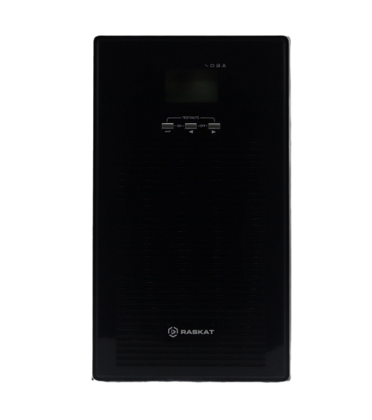 Источник бесперебойного питания (ИБП) Raskat HIL-3000VA+ 3000VA, 2400Вт, 6xIEC320, LCD, USB type-B, 2xRJ-45, 1xRS232, чистая синусоида