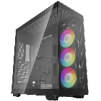 Компьютерный корпус Deepcool CH780 черный (ATX, без БП, ARGb, 4xUSB3.2 Type-A + USB3.2 Type-C) (R-CH780-BKADE41-G-1) MidiTower, фото2
