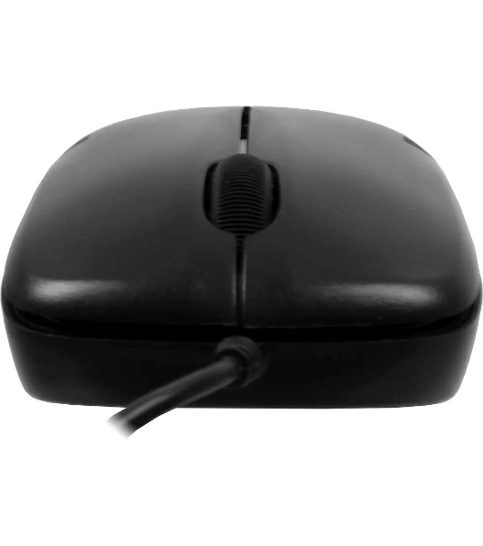 Мышь проводная A4Tech OP-560NU черный, 1200 dpi, USB, кнопки - 3