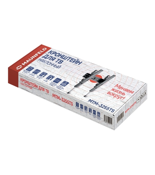 Кронштейн для ТВ наклонный Maunfeld MTM-3255TS