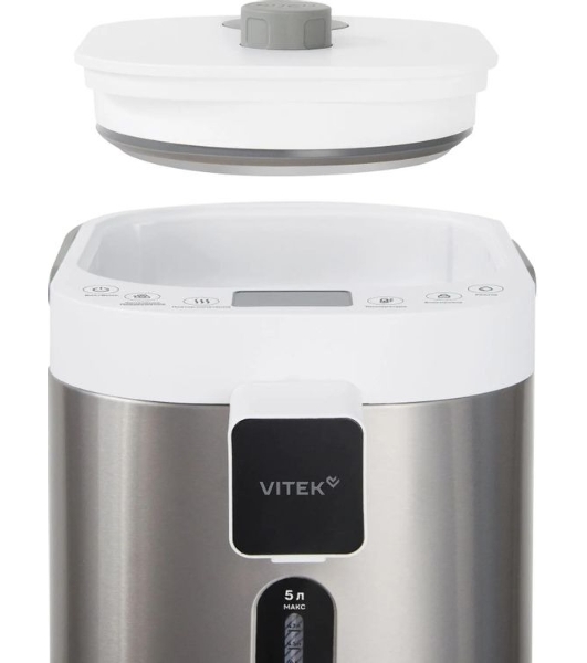 Термопот Vitek VT-TP5005 4.7л. 700Вт белый/серебристый