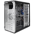 Компьютерный корпус Minitower ExeGate MA-371X-UNS350 (mATX, БП UNS350 с вент. 12см, 2*USB+2*USB 3.0, аудио, черный), фото2
