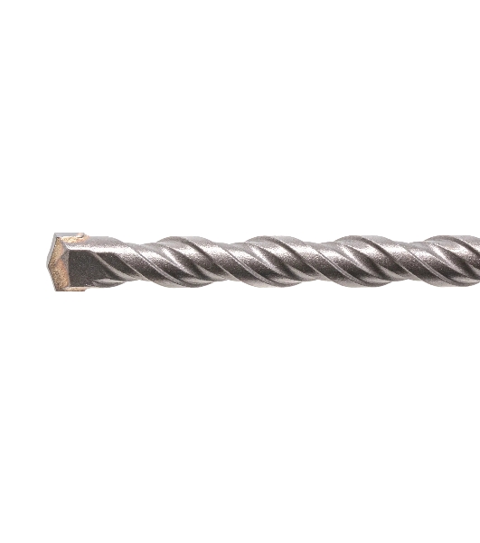 Бур по бетону Denzel двойная спираль, Cobalt W-tip, 8x310 мм, SDS PLUS
