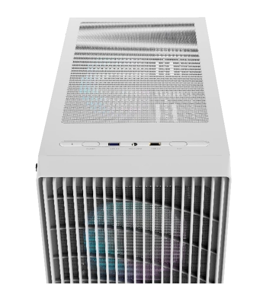 Компьютерный корпус Ocypus Gaммa C70 WH ARGB ATX/win/белый/4 ARGB fans/no PSU/Tempered Glass