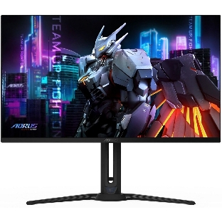 Монитор 31.5' Gigabyte AORUS FO32U2-EK QD-OLED 3840x2160, 240 Гц, 0.03 мс, 16:9, 1000 кд/м², DisplayHDR True Black 400, DP 2.1, HDMI 2.1, USB-C, USB Hub (3x USB 3.2), 3.5 Jack, FreeSync Premium Pro, KVM, динамики (2x5 Вт), черный