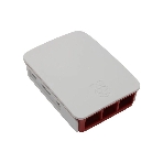 Корпус RA129 red-белый для микрокомпьютера Raspberry Pi 3. ACD Red+White ABS Plastic case for Raspberry Pi 3, фото2