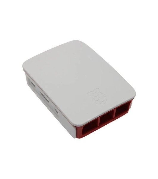 Корпус RA129 red-белый для микрокомпьютера Raspberry Pi 3. ACD Red+White ABS Plastic case for Raspberry Pi 3