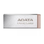 Флешка USB ADATA UR350 (UR350-128G-RSR/BG), 128Gb, USB 3.2, R/W 100/15, серебристый/коричневый, фото 1