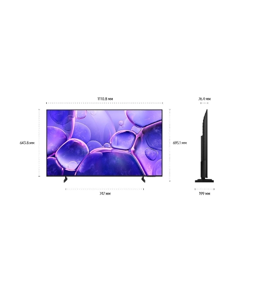 Телевизор Samsung 50' UE50U8000FUXRU черный DLED UHD Tizen 60Hz Smart TV