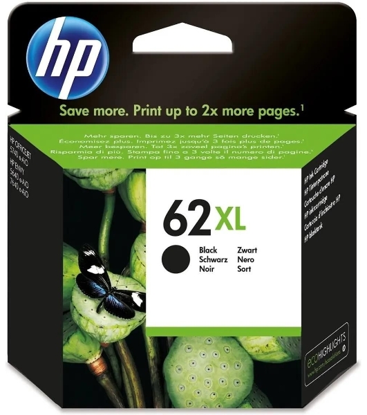 Картридж струйный HP 62XL C2P05AE черный (600 стр.) для HP HP OfficeJet 200