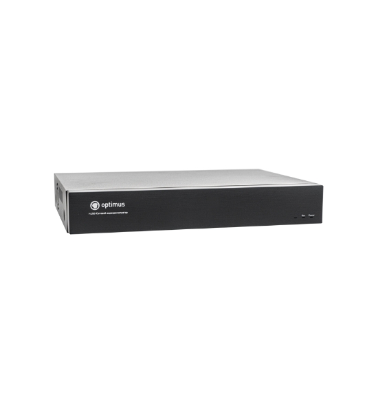 Видеорегистратор IP Optimus NVR-5161-16P 16-х канальный 8МП, HDD 1 SATA до 14 ТБ NVR-5161-16P