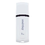 Флешка USB Smartbuy Paean (SB8GBPN-W), 8Gb, USB 2.0, R/W 15/5, белый, фото 1